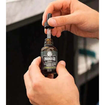 Cypress & Vetyver Beard Oil - Olej na bradu s cyprom a vetiverom